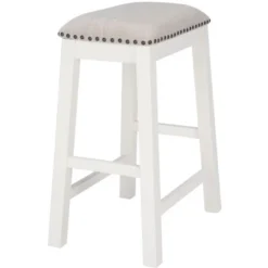Aero Counter Stool (Set Of 2) - White - Safavieh -Safavieh Deals Store GUEST 03009933 eeed 4400 b5c0 7905bb9b25bd