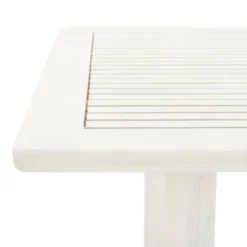 Pate 3pc Bistro Set - White/Navy - Safavieh -Safavieh Deals Store GUEST 06067c66 dc48 4c68 a3d3 15418365cf11