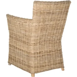 Natuna Rattan Arm Chair - Natural - Safavieh -Safavieh Deals Store GUEST 070726b3 ee9a 4e9a b912 3f8535043679