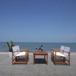 Mardin 4pc Living Set - Natural/Beige - Safavieh -Safavieh Deals Store GUEST 0c7e3b73 95f4 493b 8965 2422c0db8c73