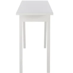 Manny Retro Mid Century Lacquer Console - White - Safavieh -Safavieh Deals Store GUEST 12de2b1a 8f24 4607 9c65 e002685bc007