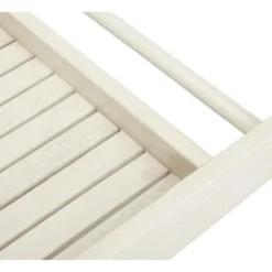 Renzo Indoor/Outdoor Bar Cart - Distressed White - Safavieh -Safavieh Deals Store GUEST 15965f59 c1c6 47c4 9093 ae3bbf5964bf