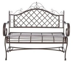 Abner Wrought Iron 45.75 Inch W Outdoor Garden Bench - Safavieh 18 Abner Wrought Iron 45.75 Inch W Outdoor Garden Bench - Safavieh -Safavieh Deals Store GUEST 171381ad 1d1c 4e85 9170 aa9a68d71ba5