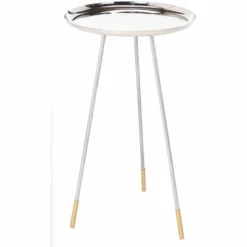 Calix Tri Leg Contemporary Glam Side Table - Silver/Gold - Safavieh 7 Calix Tri Leg Contemporary Glam Side Table - Silver/Gold - Safavieh -Safavieh Deals Store GUEST 1c6cb5a8 c039 496b b102 84bc47f89f16