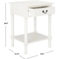 Whitney 1 Drawer Accent Table - Safavieh 15 Whitney 1 Drawer Accent Table - Safavieh -Safavieh Deals Store GUEST 23e74134 bbe8 48b4 bb96 09070144deef