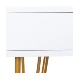 Pine Two Drawer Desk - White/Gold - Safavieh 13 Pine Two Drawer Desk - White/Gold - Safavieh -Safavieh Deals Store GUEST 26793570 a289 43dc a234 214fc47941cc