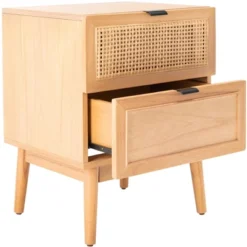 Baisley 2 Drawer Rattan Nightstand - Natural - Safavieh 11 Baisley 2 Drawer Rattan Nightstand - Natural - Safavieh -Safavieh Deals Store GUEST 26d95556 edd0 4ced b4f3 4320331d903d