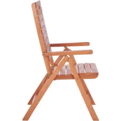 Rence Folding Chair (Set Of 2) - Natural - Safavieh -Safavieh Deals Store GUEST 32b9ff3e 9f1b 42c5 b9ee ecae430cc0ec