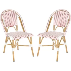 Salcha Indoor Outdoor French Bistro Side Chair (Set Of 2) - Safavieh 19 Salcha Indoor Outdoor French Bistro Side Chair (Set Of 2) - Safavieh -Safavieh Deals Store GUEST 35cda382 13b3 4e74 88ae cba068cb5370