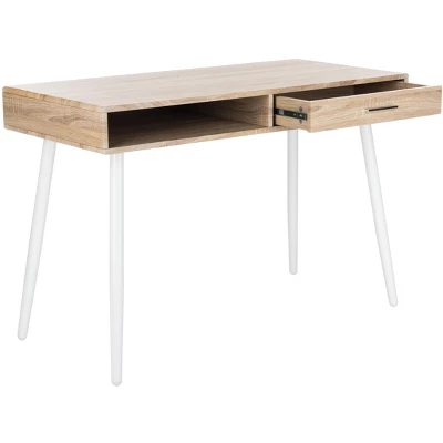 Jorja 1 Drawer 1 Shelf Desk - Safavieh 6 Jorja 1 Drawer 1 Shelf Desk - Safavieh - Image 6