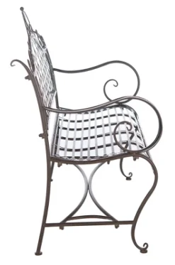 Abner Wrought Iron 45.75 Inch W Outdoor Garden Bench - Safavieh 12 Abner Wrought Iron 45.75 Inch W Outdoor Garden Bench - Safavieh -Safavieh Deals Store GUEST 36401f18 1591 4a8d 9f9a f27be06ac7ec