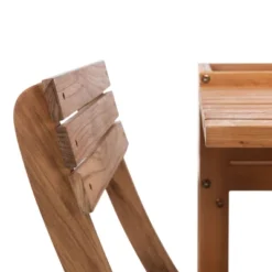 Walten Flower Shelf 3pc Bistro Set - Natural - Safavieh -Safavieh Deals Store GUEST 3bbd25ba 67b4 472d ba20 501c4a310e49