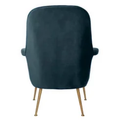 Aimee Velvet Arm Chair - Navy - Safavieh 10 Aimee Velvet Arm Chair - Navy - Safavieh -Safavieh Deals Store GUEST 42c5bd43 7878 4bf8 abe9 b732d1a2970f