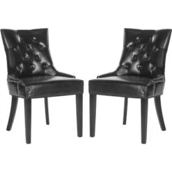 Harlow Tufted Ring Chair (Set Of 2) - Safavieh -Safavieh Deals Store GUEST 456d1556 fad7 4cad 86c4 e4b850c6c492