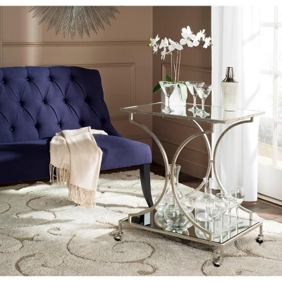 Ignatius Bar Cart - Safavieh 1 Ignatius Bar Cart - Safavieh