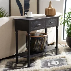 Peyton 2 Drawer Console Table - Safavieh