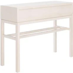 Ajana 2 Drawer Console - Distressed White W/Distressed White Drawer - Safavieh -Safavieh Deals Store GUEST 48765633 78be 4479 89d6 82bdc3048565