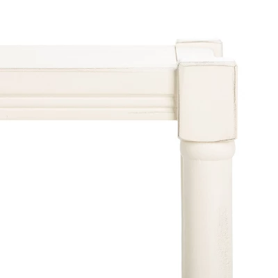 Rafiki Console Table - Distressed White - Safavieh 1 Rafiki Console Table - Distressed White - Safavieh
