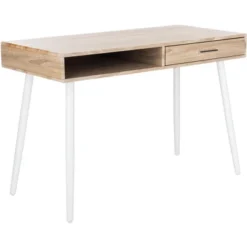 Jorja 1 Drawer 1 Shelf Desk - Safavieh 14 Jorja 1 Drawer 1 Shelf Desk - Safavieh -Safavieh Deals Store GUEST 51d69eee fdd0 4d85 a21a e0d3a1d0b037