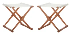 Breanne Patio Folding Stool - Safavieh -Safavieh Deals Store GUEST 5de5f82e 1185 4ac9 a35f ce2e3e1bed1a