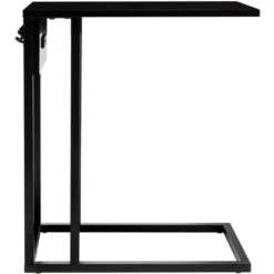 Portland Usb Side Table - Black - Safavieh -Safavieh Deals Store GUEST 63258d97 9a5a 43f1 8c0a 1b5f6c9af4bd
