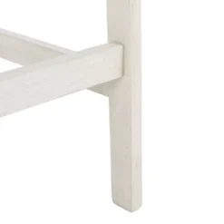 Pate 3pc Bistro Set - White/Navy - Safavieh -Safavieh Deals Store GUEST 659e1c20 da42 4459 9c3b a817693eec57