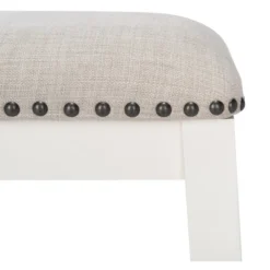 Aero Counter Stool (Set Of 2) - White - Safavieh -Safavieh Deals Store GUEST 6a673546 b815 4cf9 9a00 a09224f74fbc