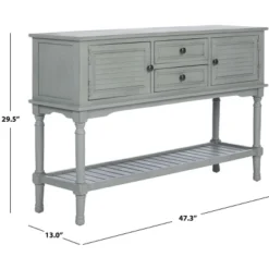 Tate 2 Drawer 2 Door Console Table - Safavieh -Safavieh Deals Store GUEST 6fa5b505 68da 4cd3 8905 d6f5bc2c526d