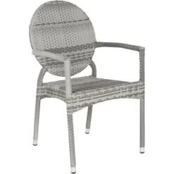 Valdez Indoor Outdoor French Bistro Stacking Arm Chair (Set Of 2) - Grey - Safavieh 7 Valdez Indoor Outdoor French Bistro Stacking Arm Chair (Set Of 2) - Grey - Safavieh -Safavieh Deals Store GUEST 764a558e 34c7 4182 81eb 173246471b5b