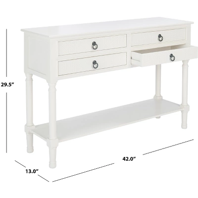 Haines 4 Drawer Console Table - Safavieh 6 Haines 4 Drawer Console Table - Safavieh - Image 6