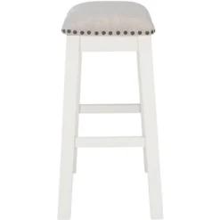 Aero Counter Stool (Set Of 2) - White - Safavieh -Safavieh Deals Store GUEST 8fc3ec41 373b 4f2f b7f2 3bfc6d7c7b72