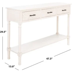 Peyton 3 Drawer Console Table - Safavieh -Safavieh Deals Store GUEST 91d9a0df 4386 49cb aa6e f3194c087c2d