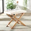 Alten Side Table - Natural/Beige - Safavieh