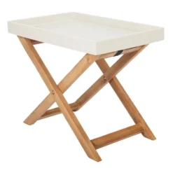 Alten Side Table - Natural/Beige - Safavieh -Safavieh Deals Store GUEST 9af5d440 56f7 42d9 9fd9 3b4d3d7c0603