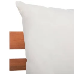 5pc Granton Living Set Teak/Beige - Safavieh -Safavieh Deals Store GUEST 9b9d4b3b ecf9 4bae 85a4 9b8f80f9fcc5