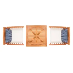 Pate 3pc Bistro Set - Natural/Beige/Navy - Safavieh 10 Pate 3pc Bistro Set - Natural/Beige/Navy - Safavieh -Safavieh Deals Store GUEST a240f688 3d68 4f47 8769 8f38241de8e8