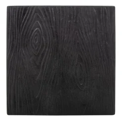 Cube Indoor/Outdoor Modern Concrete Accent Table - Black - Safavieh -Safavieh Deals Store GUEST a84ab825 3369 422b 9383 fa6a91f680d3