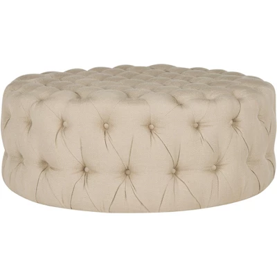Charlene Tufted Cocktail Ottoman - Safavieh 7 Charlene Tufted Cocktail Ottoman - Safavieh - Image 7