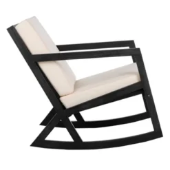Vernon Rocking Chair - Black/White - Safavieh 9 Vernon Rocking Chair - Black/White - Safavieh -Safavieh Deals Store GUEST ad13f26a 9d7e 4465 830a b30805710803