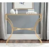 Alphonse Console - Gold/Glass - Safavieh