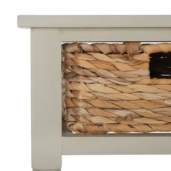 Christa Console Table With Storage - Vintage Grey - Safavieh -Safavieh Deals Store GUEST b7bb8e38 841a 445d 93aa 6515f9d1efa9