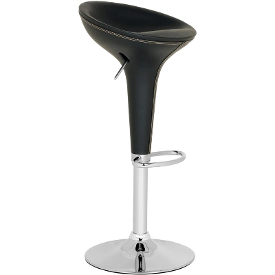 Safavieh Shedrack Swivel Bar Stool - Black - Safavaieh 2 Safavieh Shedrack Swivel Bar Stool - Black - Safavaieh - Image 2