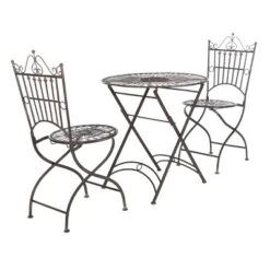 Belen 3pc Bistro Set - Black Rust - Safavieh -Safavieh Deals Store GUEST b9e62d45 927f 4cb9 9284 3f69a5c7caa4