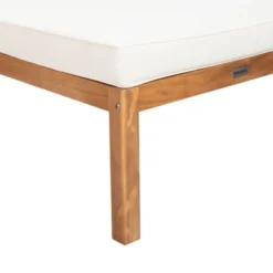 Pratia 5pc Outdoor Set - Natural/Beige - Safavieh -Safavieh Deals Store GUEST bed3721d ea66 4537 87d4 2cd76d848917