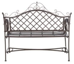 Abner Wrought Iron 45.75 Inch W Outdoor Garden Bench - Safavieh 13 Abner Wrought Iron 45.75 Inch W Outdoor Garden Bench - Safavieh -Safavieh Deals Store GUEST c1216c9a 69ee 4d91 83f3 beae743b25f0