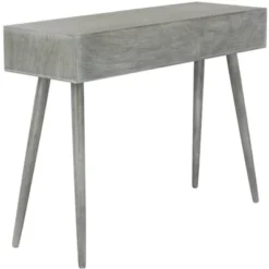 Albus 3 Drawer Console Table- Slate Grey - Safavieh -Safavieh Deals Store GUEST c67e1e01 685b 4cb4 bc1d d942784fd227