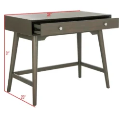 Isadora Midcentury Modern Desk - Safavieh -Safavieh Deals Store GUEST c8dd5c26 b677 4ab9 b335 3e671d31ce93
