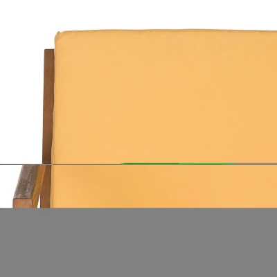 Vernon Rocking Chair Natural/Yellow - Safavieh 4 Vernon Rocking Chair Natural/Yellow - Safavieh - Image 4