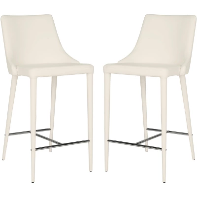 Summerset Counter Stool (Set Of 2) - Safavieh 6 Summerset Counter Stool (Set Of 2) - Safavieh - Image 6