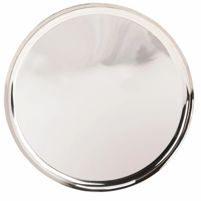 Calix Tri Leg Contemporary Glam Side Table - Silver/Gold - Safavieh 5 Calix Tri Leg Contemporary Glam Side Table - Silver/Gold - Safavieh - Image 5